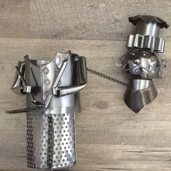 Wine Bodies Chef with Pan wine holder - Picture 2 of 3